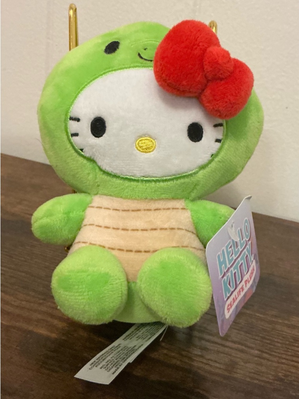 A Rare NWT Sanrio Hello Kitty Turtle Sealife Collection Plush Toy